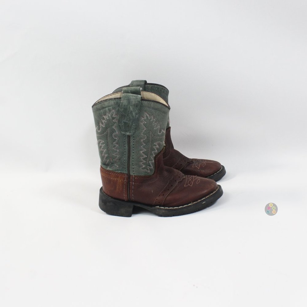 OLD WEST TODDLER BOY'S COWBOY WESTERN BOOT KZQ